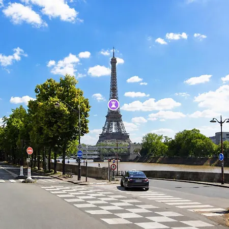 شقة Kennedy 5 Min A Pied De La Tour Eiffel *
