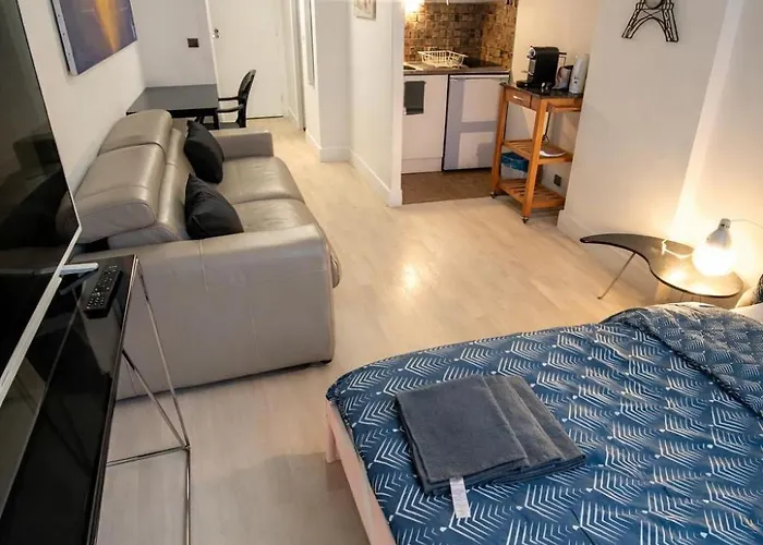 Apartmán Kennedy 5 Min A Pied De La Tour Eiffel